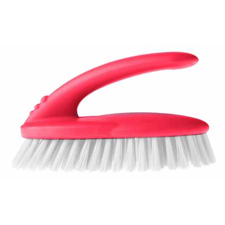 BROSSE POUR TEXTILES AVEC POIGNEE ROUGE VIGAR 779