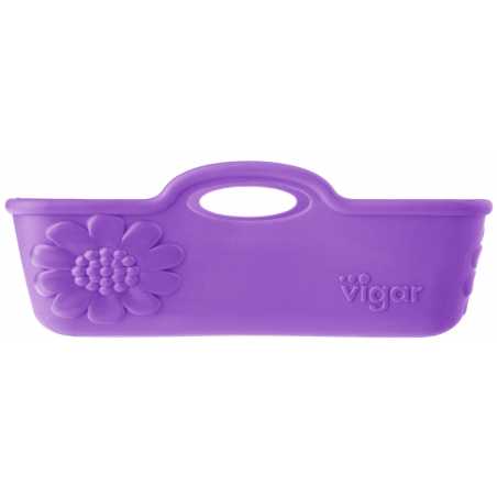 LOT DE 4 PLATEAUX A PAIN 22CM "KOSY" NOIR VIGAR 3552