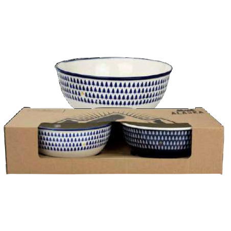 COFFRET 2 BOLS 460ML "ALASKA" ARD'TIME  AL2BOL