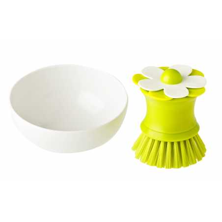 BROSSE VAISSELLE AVEC SUPPORT FLOR VIGAR 6028