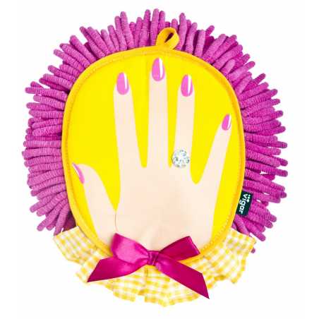 GANT MICROFIBRE LULU VIGAR 6670 JAUNE/ROSE