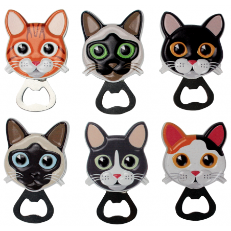 DECAPSULEUR TETE DE CHAT " FISH AND CATS " ARD'TIME FC-DEC/2