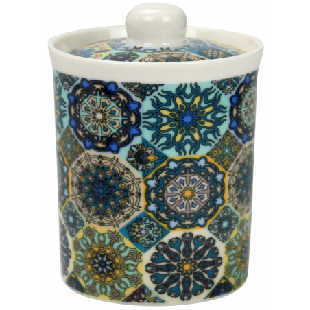 LOT DE 2 POTS A SUCRE AVEC COUVERCLE "RIAD" ARD'TIME RIASUCR