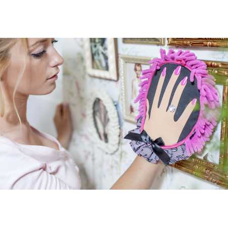 GANT MICROFIBRE LULU VIGAR 6670 NOIR/ROSE