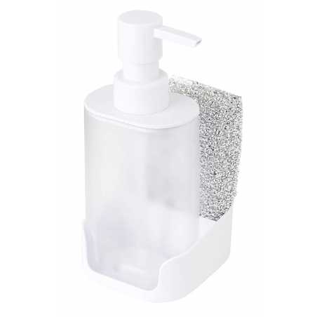 DISTRIBUTEUR DE SAVON BLANC "RENGO" VIGAR 9208