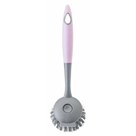 BROSSE VAISSELLE NYLON " HERGO " ROSE VIGAR 9277