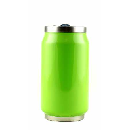 CANETTE ISOTHERME 280ML VERT FLUO YOKO DESIGN 1351