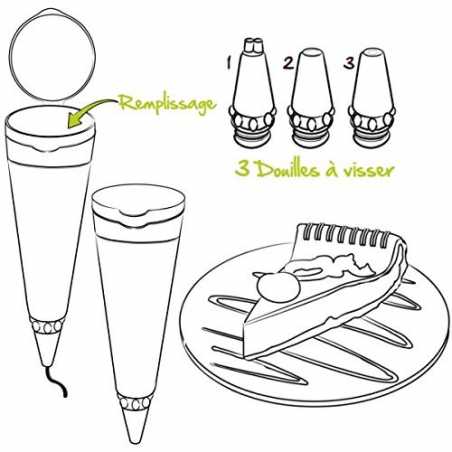 STYLO DE DECORATION MARRON YOKO DESIGN 1136