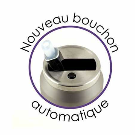 CANETTE ISOTHERME 280ML JAUNE FLUO YOKO DESIGN 1352