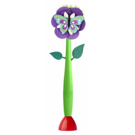 BROSSE VAISSELLE VINCENT'S FARM BUTTERFLY VIGAR 6143