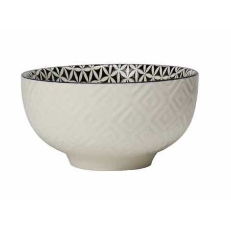 LOT DE 12 BOLS 12CM EN PORCELAINE "KIYOSE" ARD'TIME KIYOBOL12