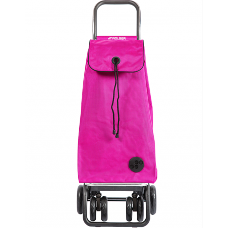 POUSSETTE DE MARCHE ROUES PIVOTANTES PLIABLE FUCHSIA I-MAX MF LOGIC TOUR ROLSER IMX006
