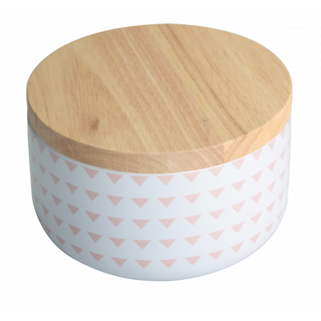 BOITE DE CONSERVATION GJOVIK DESIGN SCANDINAVE ROSE ARD'TIME  SCANBOIT4